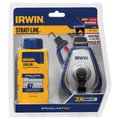 Irwin Irwin Industrial 1932887 100 ft. Speed Line Pro Chalk Reel; Blue 7059215
